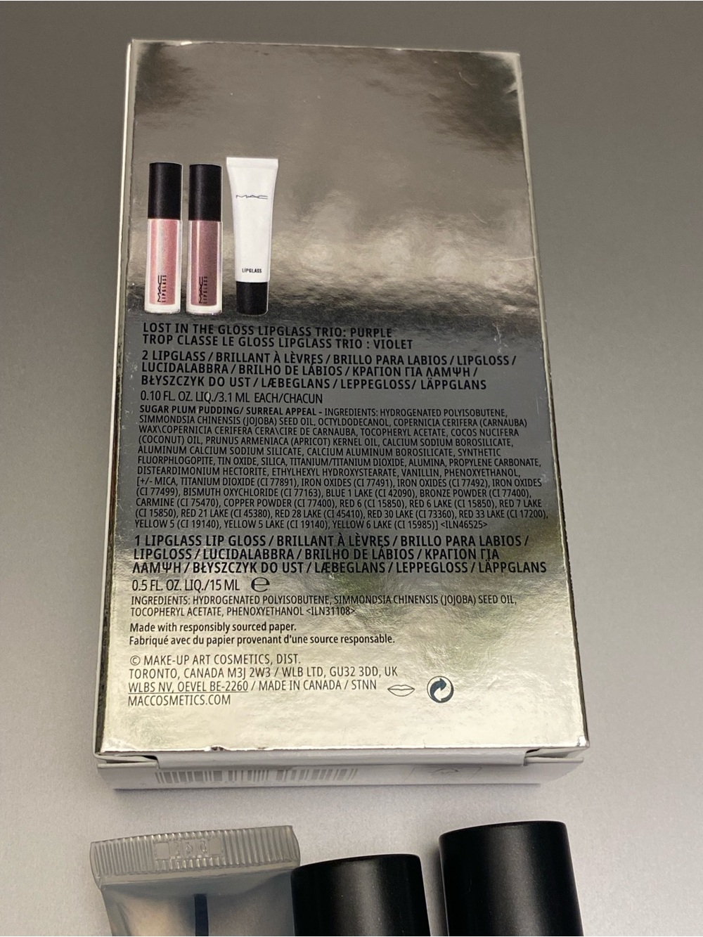 MAC Lost in the Gloss Lipglass Trio: Purple - Picture 4 of 6